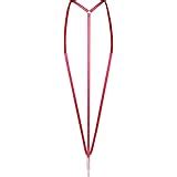 Amazon Hisexy Women Halter Bikini Crotchless High Cut Swimsuit Glitter Open Cup Metallic