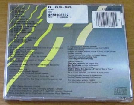 CAMEL Nude CD Subterania