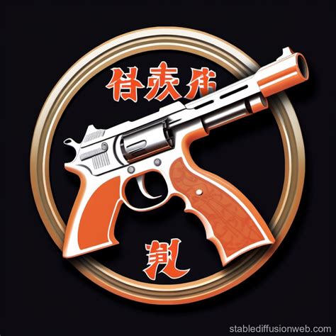 Gun Logo In Hsk Stable Diffusion Online