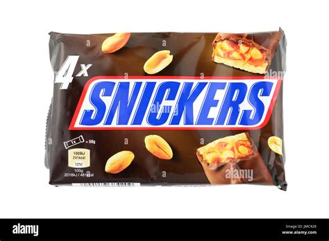 Snickers Chocolate Bar Snack Cut Out Stock Images And Pictures Alamy