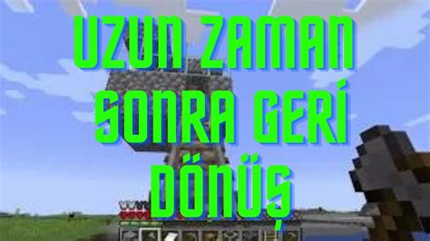 Uzun Zaman Oldu Minecraft Hardcore Bölüm 1 YouTube