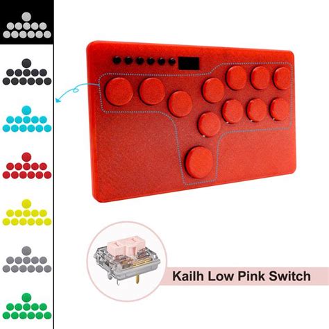 Hitbox Rgb Flatbox Arcade Hot Swap Kailh Gp Ce Lazada Co Th