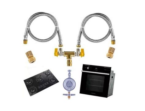 Kit Duplo Mangueira G S Mt Inox Instala O Cooktop Forno Hipper