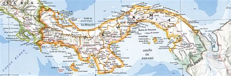 panama map