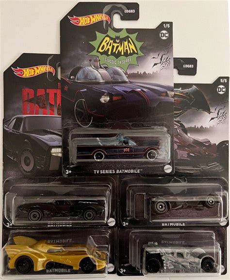 2023 Hot Wheels Batman 5 Pack