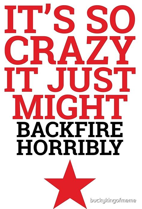 "Sometimes Crazy is Just Crazy" by buckykingofmeme | Redbubble