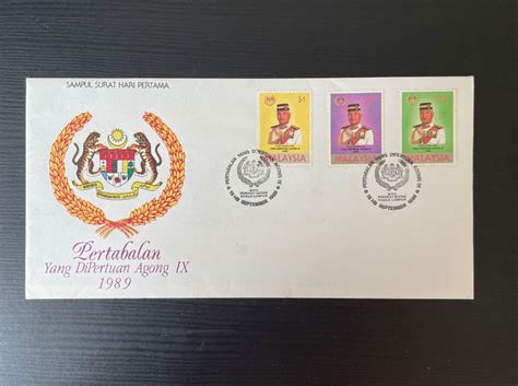 Malaysia First Day Cover Pertabalan Yang Dipertuan Agong Ix