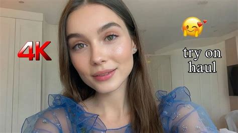 K Try On Haul Transparent Micro Bikini Try On Haul See Through Transparent Try On Haul