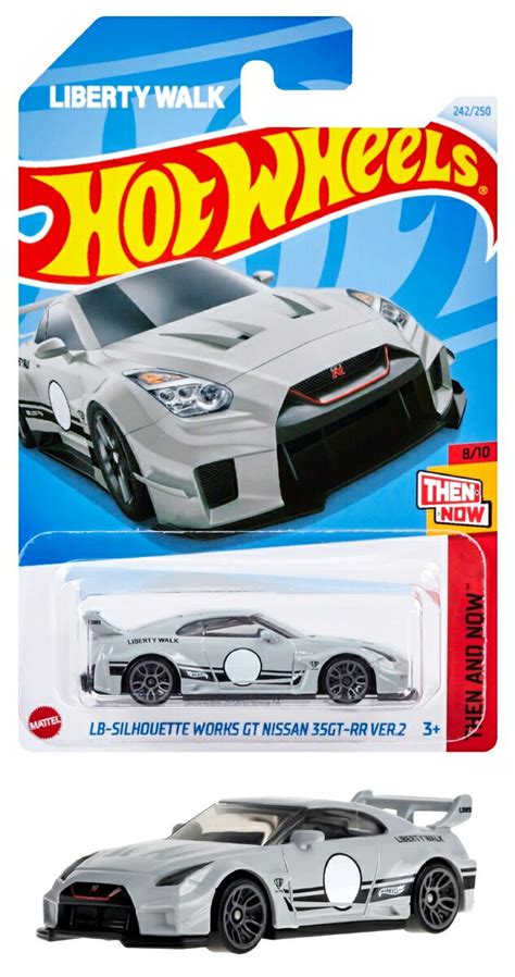 楽天ブックス ホットウィール Hot Wheels ベーシックカー LB シルエット ワークス GT ニッサン 35GT RR VER 2 乗り物おもちゃ ミニカー 3歳から ホワイト