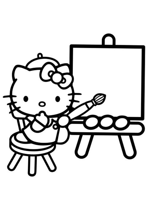 Artist Coloring Pages - Best Coloring Pages For Kids in 2022 | Hello