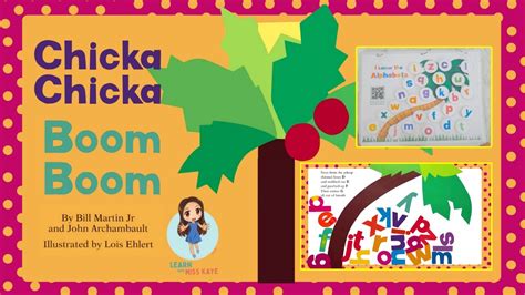 Chicka Chicka Boom Boom Read Aloud Animated Kids Books Story 
