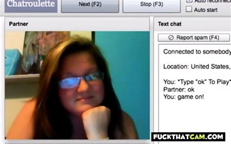 Chatroulette Girl Shows Off Massive Tits