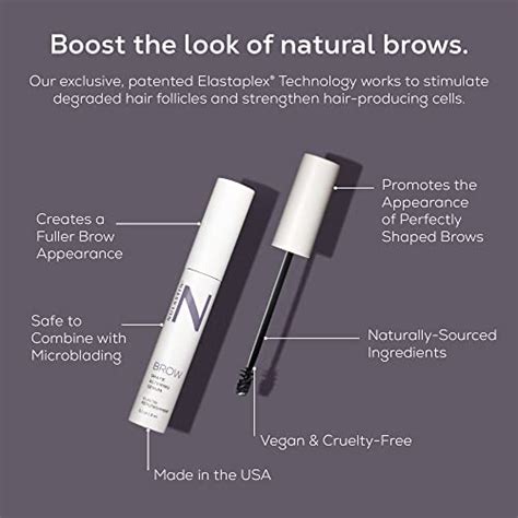 Nulastin Brow Shape Altering Serum With Elastaplex Eyebrow Enhancing