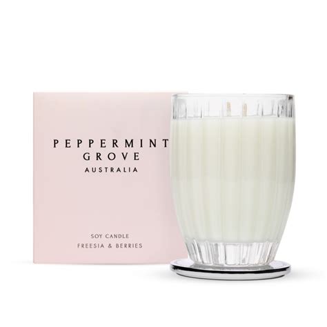 Peppermint Grove Candle Freesia And Berries