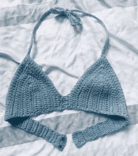 Gorgeous Free Bikini Top Crochet Patterns Ideal Me