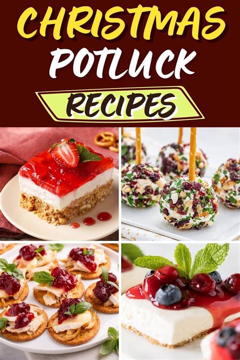 35 Best Christmas Potluck Recipes and Ideas - Insanely Good