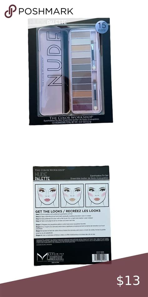 The Color Workshop Nude Eyeshadow Palette In Nude Eyeshadow Eye Shadow Palette Eyeshadow