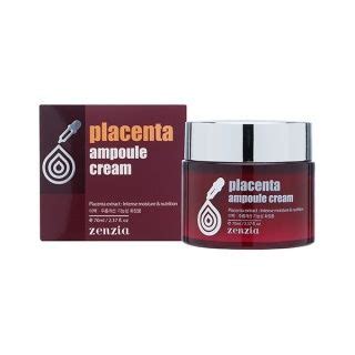 ZENZIA Placenta Ampoule Cream Плацентарный крем для лица 70мл - купить ...