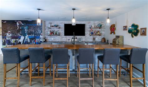 Transitional Home Bar Transitional Home Bar Philadelphia Houzz