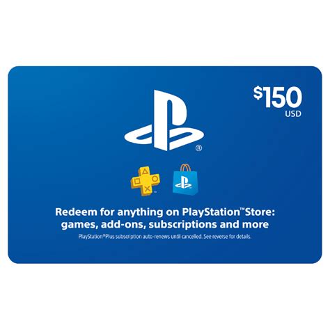 Sony PlayStation Store 150 Gift Card [Digital] - Walmart.com