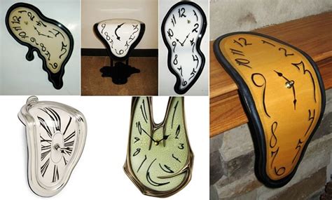 Melting Clock, или разновидности «тающих» часов. Дизайн в стиле картины ...
