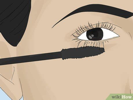 how to put mascara on lower lashes