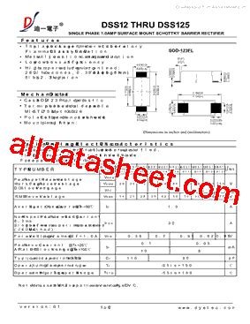 DSS110 Datasheet(PDF) - DIYI Electronic Technology Co., Ltd.