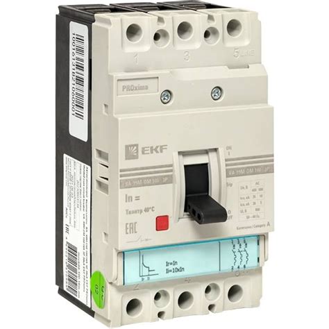 Автоматический выключатель EKF ВА-99М-ОМ 800/800А 3P 35кА PROxima ...