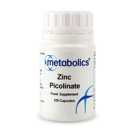 Zinc Picolinate 120 Capsules | Metabolics