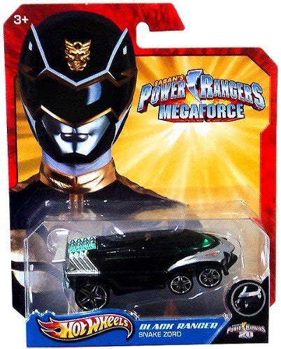 Buy Hot Wheels Power Rangers Megaforce Black Ranger Snake Zord Online From Shopclues