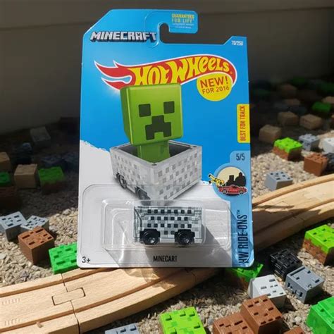 Hot Wheels Minecart Ed Usa H Gris Meses sin interés
