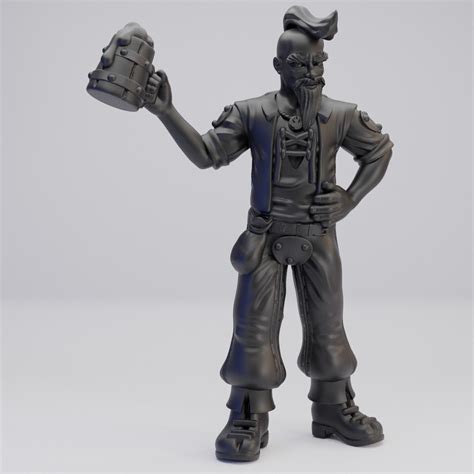 Hot Goblin 酔っ払いフィギュア酒場村人にホットゴブリン