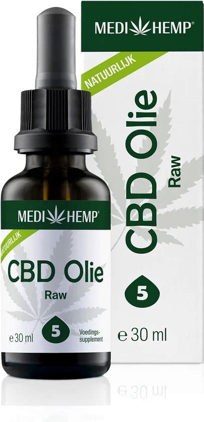 Medihemp Cbd Olie Raw Cbd Olie Full Spectrum Ml Bol