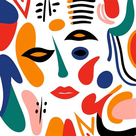 Premium Vector Colorful Minimalist Pattern