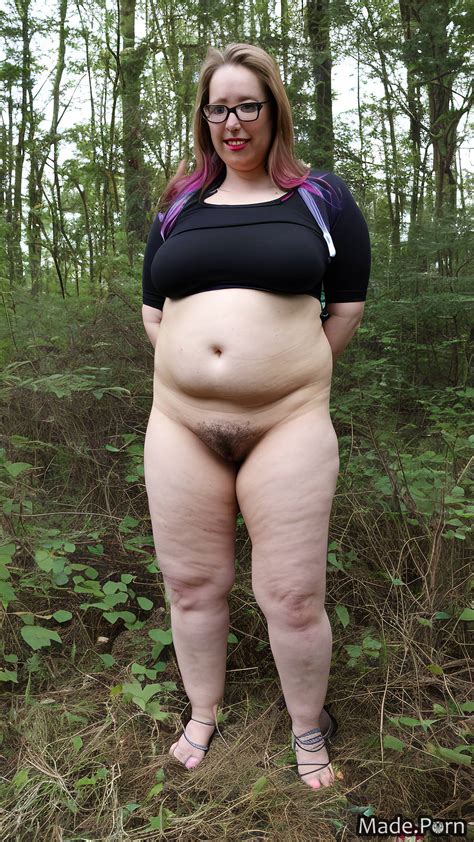 Porn Image Of Big Hips Nude Thick Full Shot Woman Photo Created By AI