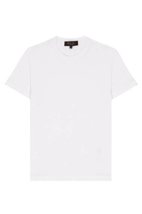 Футболка из хлопка Loro Piana Футболка Бежевый на BABOCHKA.RU ...