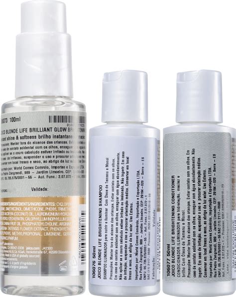 Kit Joico Blonde Life Smart Glow Triple Beleza Na Web
