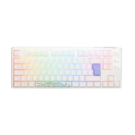 Teclado Ducky One 3 Classic TKL MX Clear Hot Swap RGB Blanco Español PcComponentes