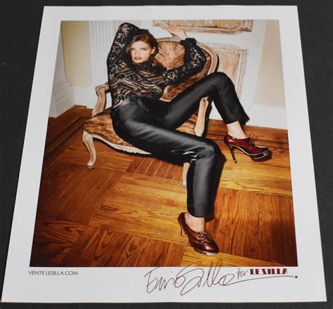 2011 Print Ad Sexy Heels Fashion Lady Long Legs Vente Lesilla Brunette Art EBay