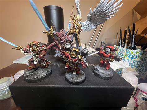 Sanguinius and some sergeants for Blood Angels unique units : r/BloodAngels