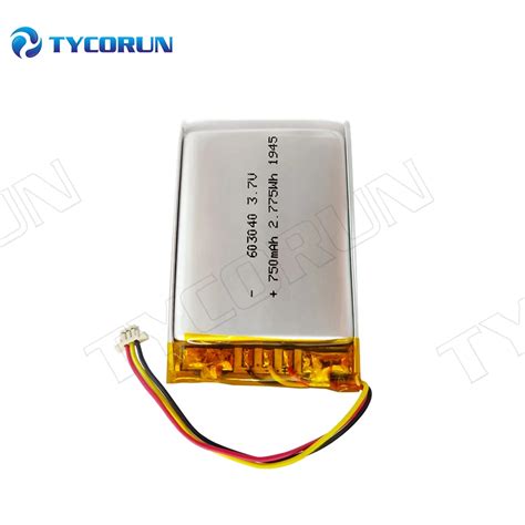 Tycorun Lipo Battery 37v Rechargeable 150mah 350mah 750mah 1000mah