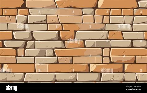 Cartoon Brick Wall Brick Wall Texture Background Stock, 50% OFF