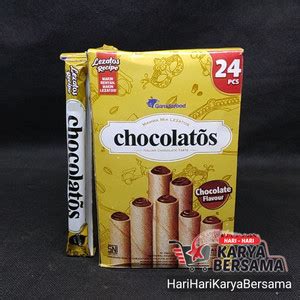 Jual Garuda Food Chocolatos Wafer Roll Box S X Gr Kota Medan