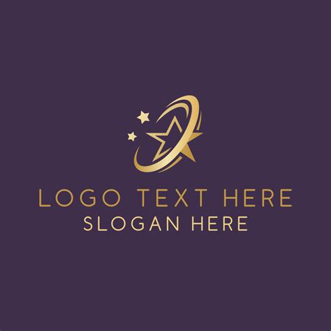 Star Swoosh Company Logo Brandcrowd Logo Maker