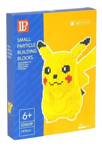 Pikachu Minibloques Rompecabezas Armables Meses Sin Intereses