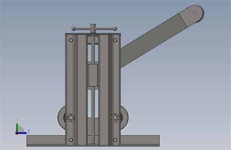 Q004手动弯管机弯管器3d数模图纸 Solidworks设计 附bip格式 Solidworks 2014 模型图纸下载 懒石网