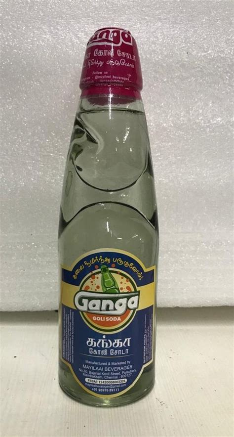 Soft Drink White Paneer Ganga Goli Soda Packaging Size Ml