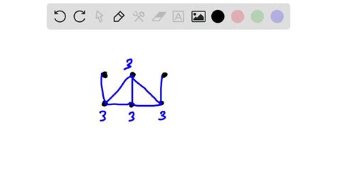 Solved Draw A Simple Undirected Graph G That Has Vertices Edges