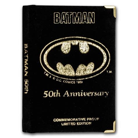 Buy 1 Oz Silver Round Batman 50th Anniversary 3 Coin Set Apmex