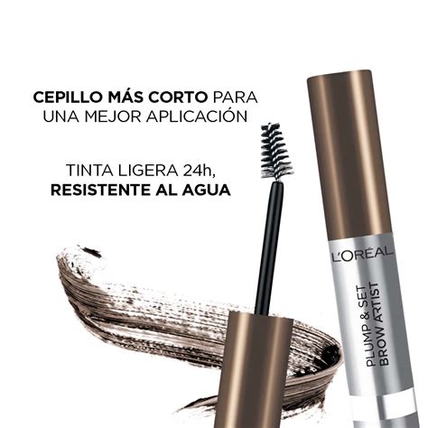 M Scara Para Cejas L Or Al Brow Artist Plump And Set Brunette G Delsol